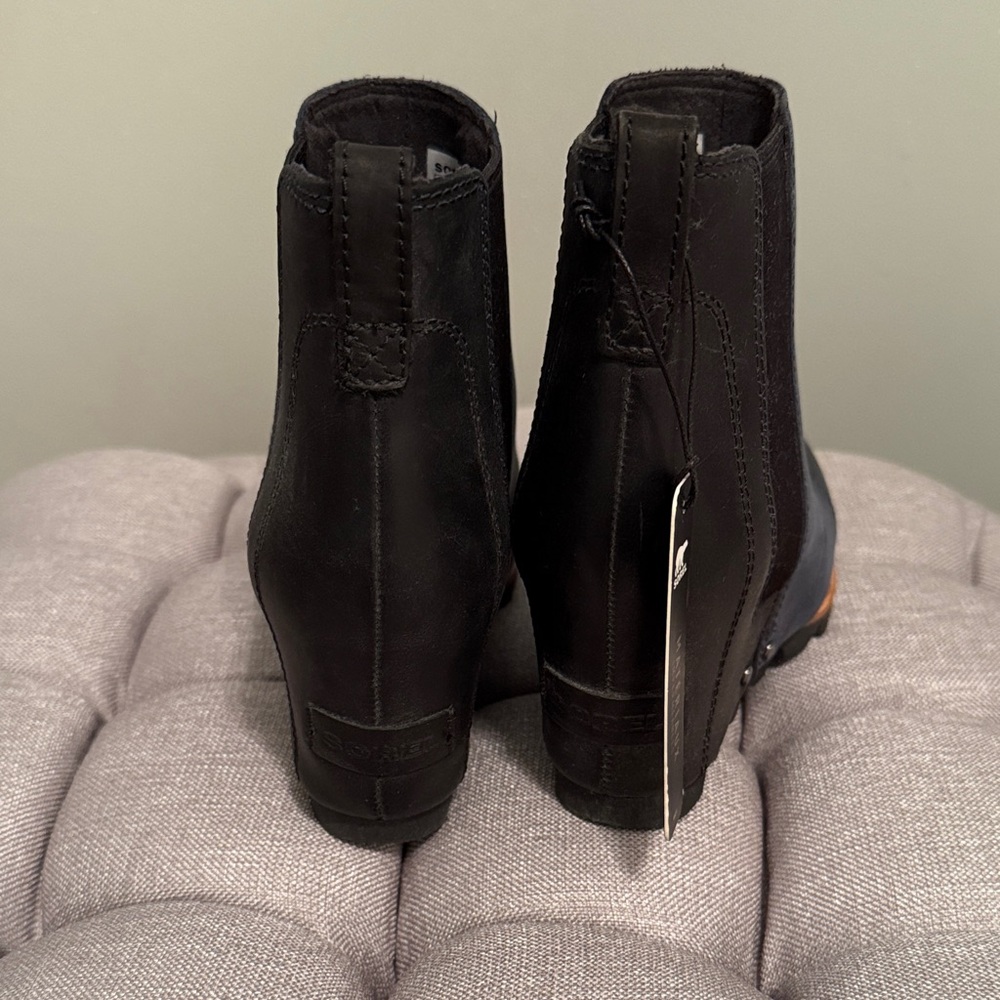 Sorel Women's Ankle Boots - Black and Navy - Picture 5 of 5